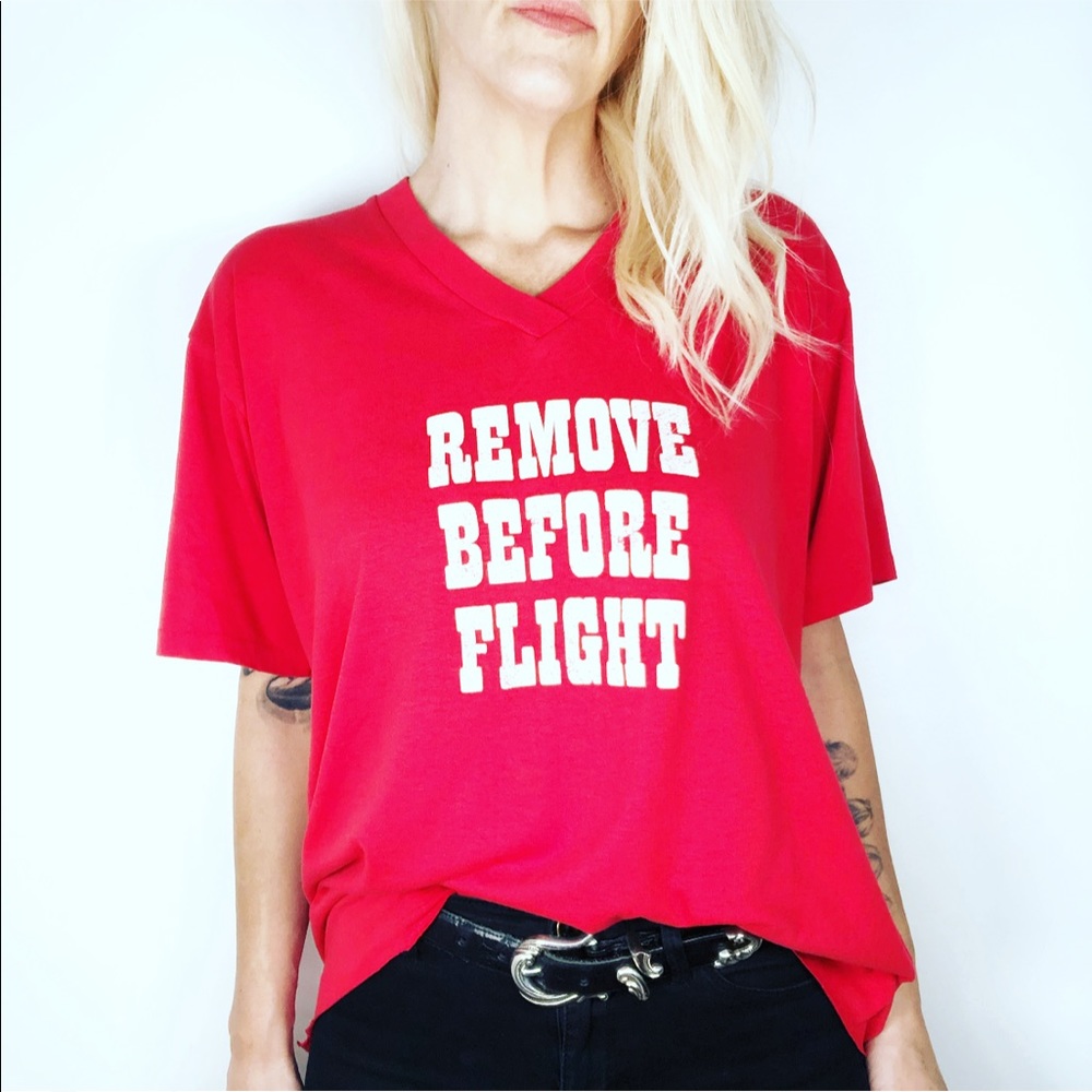 Remove Before Flight Tee